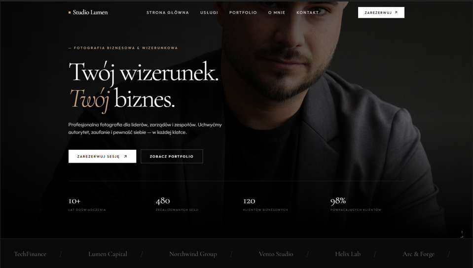 Projektowanie stron internetowych dla firmy — realizacja Błaszkowski Design